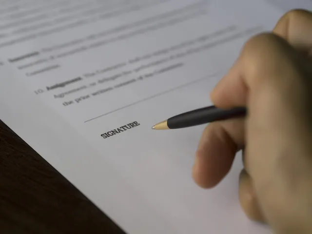 business, signature, contract, document, deal, paperwork, hand, ready, to write, ok, signature, signature, contract, contract, contract, contract, contract, paperwork, paperwork. Texas and Florida business registration for talent agencies compared
